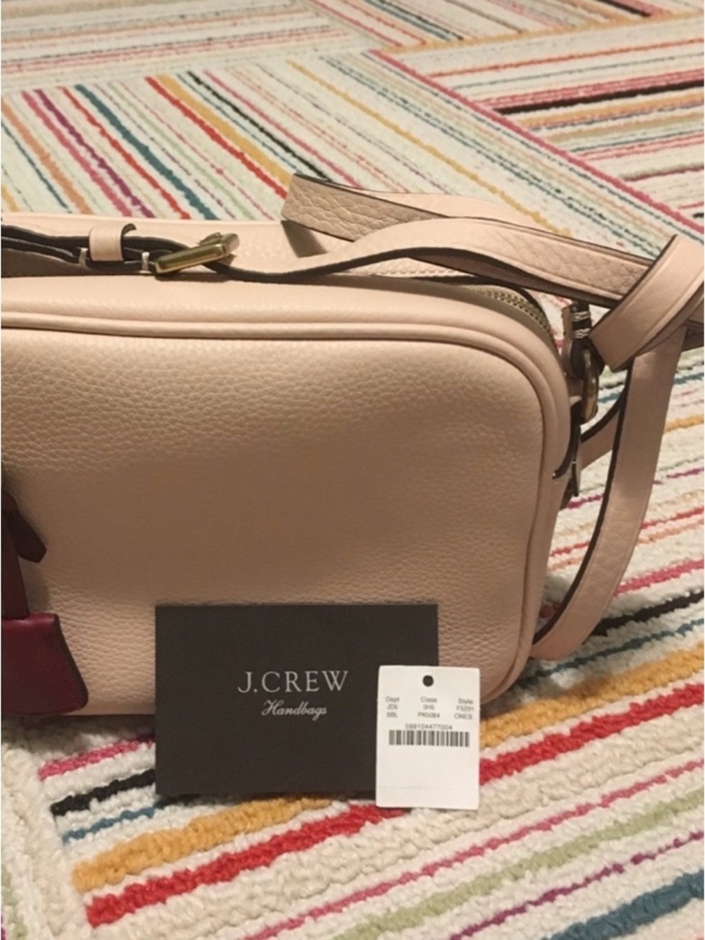 J.Crew Signet Leather Crossbody JCrew